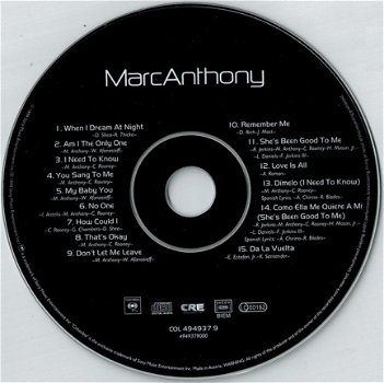 CD Marc Anthony - 2