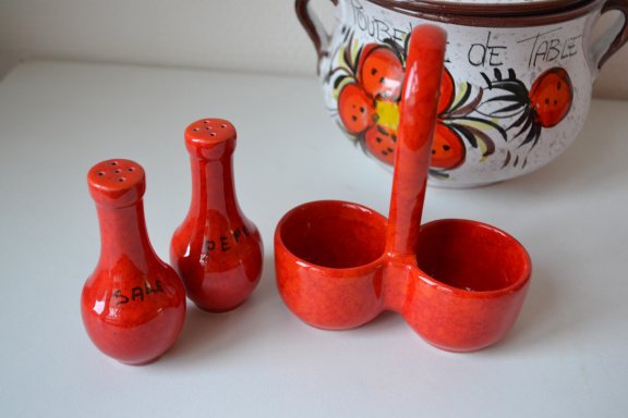 Vintage serviesgoed made in Italy. - Afbeelding 2