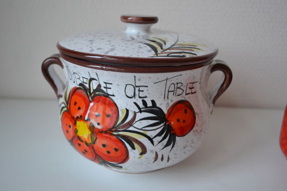 Vintage serviesgoed made in Italy. - Afbeelding 6