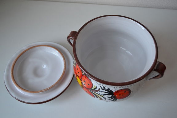 Vintage serviesgoed made in Italy. - Afbeelding 7