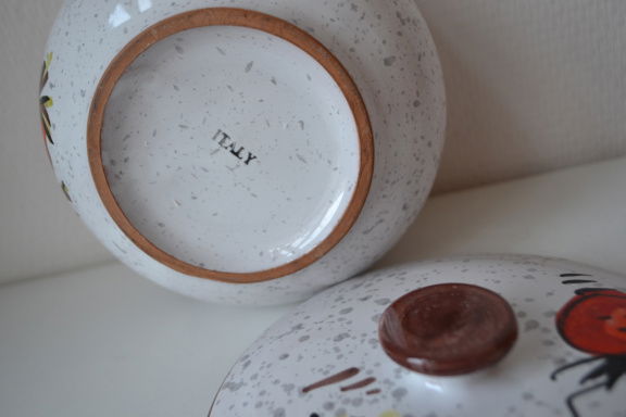 Vintage serviesgoed made in Italy. - Afbeelding 8