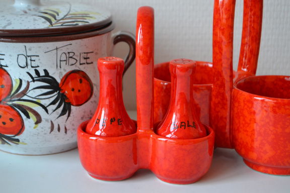 Vintage serviesgoed made in Italy. - Afbeelding 4