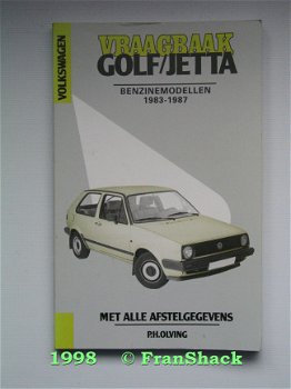 [1998] Vraagbaak VW GOLF / JETTA benzinemodellen 1983-1987, Olving, Kosmos - 1