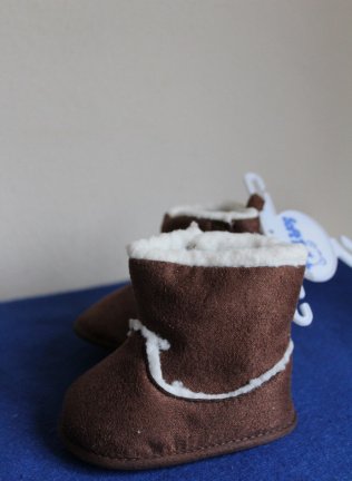 Winter slofjes - voor baby van 6 tot 9 maanden - Afbeelding 2