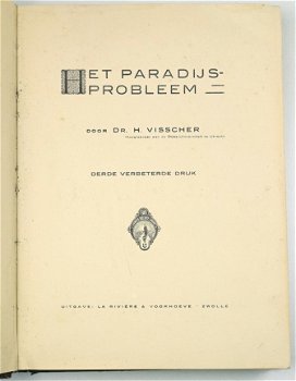 Het Paradijs Probleem HC H. Visscher Art Deco Theologie - 3
