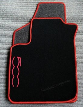 Automatten Fiat Punto met logo in alle kleuren - 1