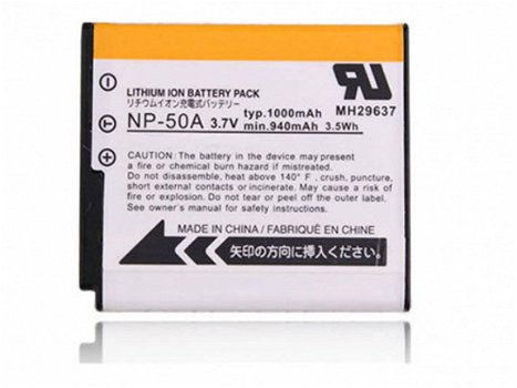 Fujifilm NP-50 Batteria Fujifilm NP-50A F665 F750 F75 F100 F900 XF1 X10 X20 F85 - 1