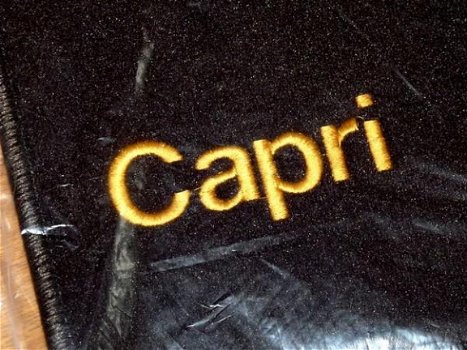 Pasvorm Automatten Voor uw Ford Capri - 1