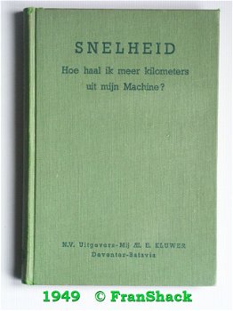 [1949] Snelheid, Seyffardt, Kluwer - 1