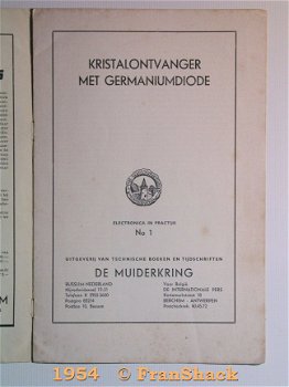 [~1954|Ontvanger met Germaniumdiode, De Muiderkring - 2