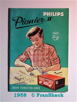[1958] Junior transistor radio, 'Pionier II', Philips - 1