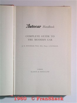 [1960] Autocar Handbook, Singham, Iliffe&Sons Ltd - 2