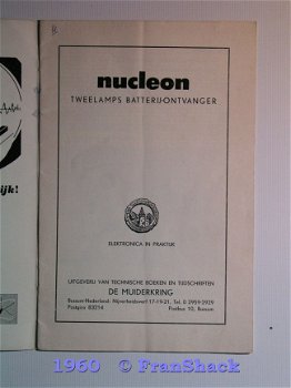 [~1960) Tweelamps Batterij-ontvanger 'Nucleon', De Muiderkring - 2