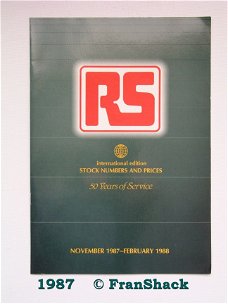 [1987] RS-Components prijslijst 1987-1988, Mulder-Hardenberg