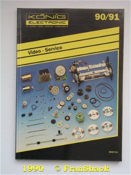 [1990] Video-Service, Katalog 1990-1991, König Electronic/ SOM-ASWO - 1