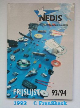 [1992] NEDIS Catalogus 93/94, Electronic Components - 1