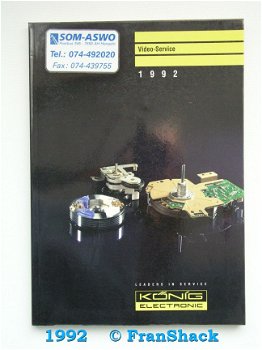 [1992] Video-Service, Eurokatalog 1992, König Electronic/ SOM-ASWO - 1