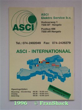 [1996] Onderdelen catalogus 'Klein huishoudelijk' 1996/'97, ASCI/ASWO - 3