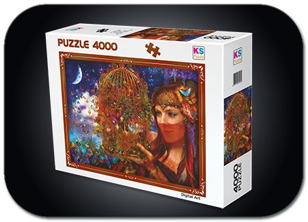 KS Games - Her Butterfly Fairytale - 4000 Stukjes Nieuw - 2