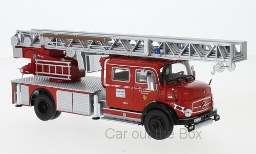 Mercedes L1113 Brandweer Kaufbeuren rood 1:43 Ixo - 1