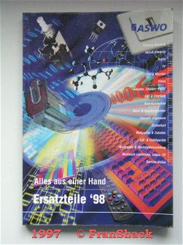 [1997] Ersatzteile '98 Katalog, ASWO - 1