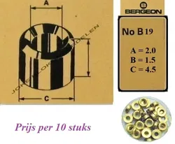 = Bergeon bouchons = B 19 = 31851