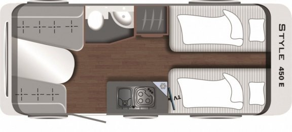 Caravan Comfort Single Beds 4 - 2