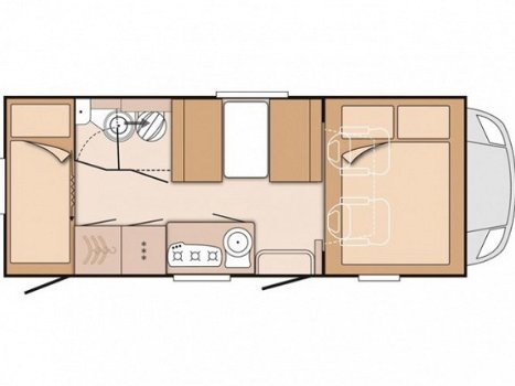 Knaus SKY TRAVELLER 600 DKG 6 PERS,TV,2XAirco,Zonnepaneel, 3xAccu - 2