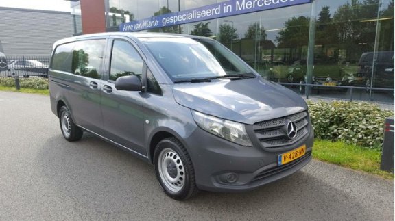 Mercedes-Benz Vito - 114 CDI Lang 7 traps Automaat Navigatie achteruitrijcamera 2 comforstoelen enz - 1