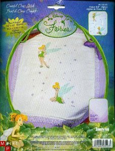 Borduurpakket TINKER BELL afghan Marti