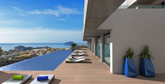 Luxe appartementen met panoramisch zeezicht Benitachell - 1