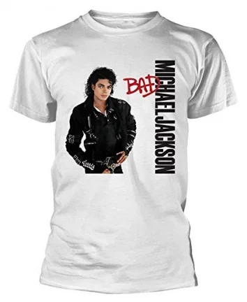 Michael Jackson Bad t-shirt - nieuw - Afbeelding 2