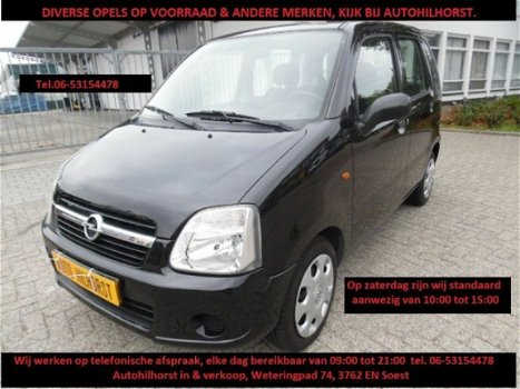 Opel Agila - DIVERSE AUTO`S MET HOGE INSTAP OP VOORRAAD 06-53154478 - 1