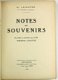 G. Lenotre Notes et Souvenirs 1940 Biografie Historicus - 3 - Thumbnail