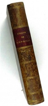 Pascal 1854 Logique de Port-Royal Filosofie Geometrie Logica - 2