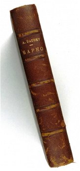 Sapho 1884 (1e druk) Daudet - Courtisane Quartier Latin - 3