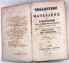 [Franse Revolutie] 1829 Bibliographie des Journaux - Kranten