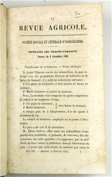 [Landbouw] La Revue Agricole 1846-7 Tractor Algerije Olijven - 5