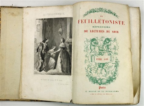 Le Feuilletoniste 1845 Met 9 gravures - 4