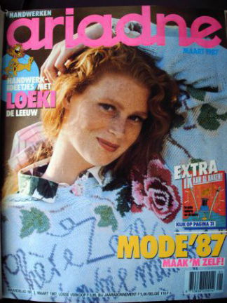 Ariadne nr 3, maart 1987 + Loeki de Leeuw truien - nr. 1