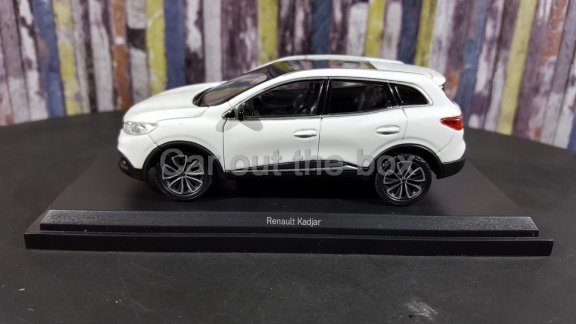 Renault Kadjar 2015 wit 1:43 Norev - 1