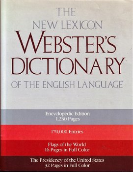 The New Lexicon Webster's Dictionary of the English Language - 1
