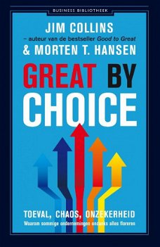 Jim Collins  -  Great By Choice  Business Bibliotheek   Nieuw