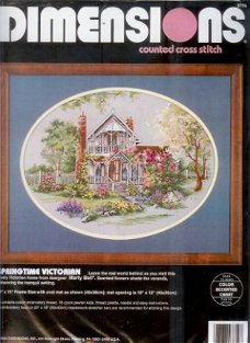 DIMENSIONS groot Borduurpakket SPRINGTIME VICTORIAN