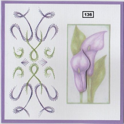 Laura's Design, Borduurpatroon, 136 - nr. 1