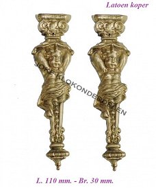 === 2 Klokkast ornamentjes = oud === 38848