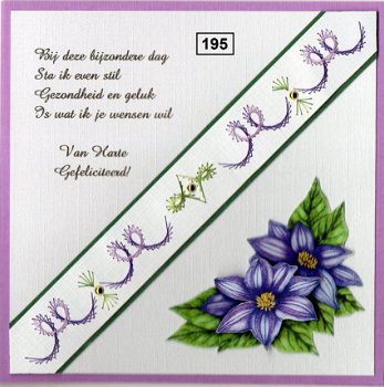 Laura's Design, Borduurpatroon, 195 - 1