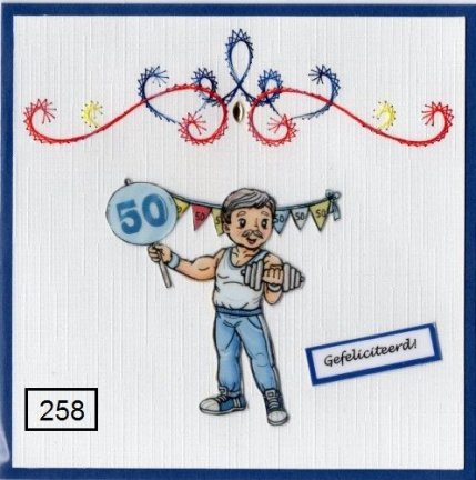 Laura's Design, Borduurpatroon, 258 - nr. 1