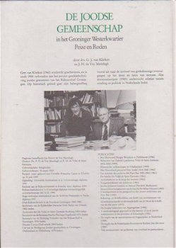 De Joodse Gemeenschap in het Groninger Westerkwartier, Peize en Roden - 2