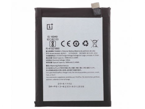 OPPO BLP613互換用バッテリ3000mAh 3.8V - 1